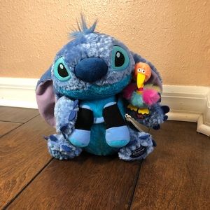 Disney plush 9 inch nature walk stitch NWT